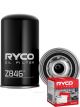 Ryco Oil Filter Heavy Duty Spin-On Hydraulic Z846 + Service Stickers