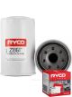 Ryco Oil Filter Heavy Duty Spin-On Hydraulic Z861 + Service Stickers