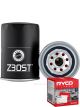 Ryco Syntec Oil Filter Z30ST + Service Stickers