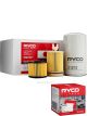 Ryco Truck Filter Service Kit RSK130 + Service Stickers