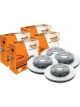 Bremtec Front & Rear Disc Brake Rotors