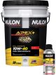 Nulon Apex+ 10W-40 Long Life Engine Oil 20L + Performance Engine Treatment 500ml