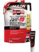 Nulon Semi 75W-80 Gearbox Transaxle Oil 1L + Gearbox Diff Treatment 125ml