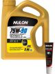 Nulon 75W-90 Manual Transaxle Oil 2.5L + Gearbox and Diff Treatment 125ml