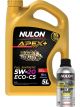 Nulon Apex+ 5W-20 ECO C5 Engine Oil 5L + Diesel Engine Treatment 500ml