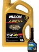 Nulon Apex+ 10W-40 Long Life Engine Oil 6L + Anti-Wear Treatment 300ml