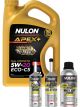 Nulon Apex+ 5W-20 Engine Oil 5L + Turbo Cleaner, Treatment & Extreme Clean