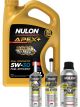 Nulon Apex+ 5W-30 Engine Oil 5L + Turbo Cleaner, Treatment & Extreme Clean