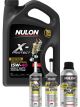 Nulon X-Protect 15W-40 Engine Oil 5L + Turbo Cleaner, Treatment & Extreme Clean