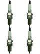 4 x Denso HP Nickel Twin Tip TT Spark Plugs XU22TT