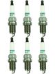 6 x Denso HP Iridium Twin Tip TT Spark Plugs IK16TT
