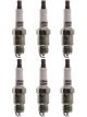 6 x Denso Nickel Spark Plugs T20PR-U