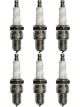 6 x Denso Nickel Spark Plugs W16ES-U