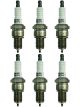 6 x Denso Nickel Spark Plugs W16EX-U