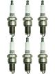 6 x Denso Nickel Spark Plugs W20EP-U