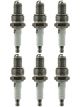 6 x Denso Nickel Spark Plugs W24ES-U