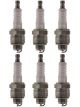 6 x Denso Nickel Spark Plugs W24S-U