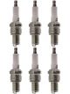 6 x Denso Nickel Spark Plugs W27ES-U