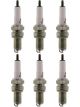 6 x Denso Nickel Spark Plugs X22ESR-U