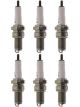 6 x Denso Nickel Spark Plugs X24ESR-U