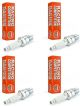 4 x NGK Racing Spark Plugs R7435-10