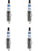 4 x Bosch Spark Plugs Double Iridium P2P FR7NII35U