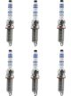 6 x Bosch Spark Plugs Double Iridium VR7NII33X
