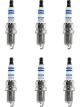 6 x Bosch Spark Plugs Double Iridium P2P VR7TII35U