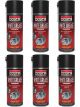 6 x Soudal White Grease Lubricating Spray Transparent 400ml