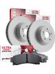 Protex Ultra Rear Disc Brake Rotors + Ultra Brake Pads