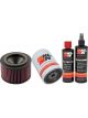 K&N 4WD Filter Service + Recharger Kit