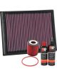 K&N 4WD Filter Service + Recharger Kit