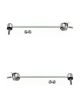 2 x Lemforder Link/Coupling Rod