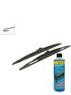 Bosch Wiper Blade Twin Spoiler Set 600/625mm + Windshield Washer Fluid