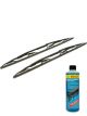 Bosch Wiper Blade Set 550/550mm + Windshield Washer Fluid