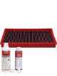 BMC Air Filter FB487/20 + Aerosol Oil & Washing Kit