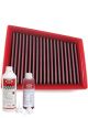 BMC Air Filter FB475/20 + Aerosol Oil & Washing Kit