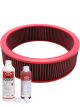 BMC Air Filter FB873/08 + Aerosol Oil & Washing Kit
