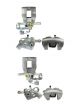 2 x Protex Brake Calipers