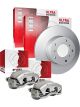 Protex Ultra Rear Disc Rotors + Disc Calipers