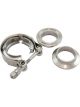 Aeroflow 1.25 Inch V Band Clamp 2x Alloy