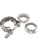 Aeroflow 1.25 Inch V Band Clamp Kit 2x Weld