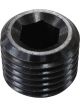 Aeroflow 1/8 Inch NPT Port Plug Steel Black