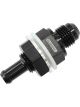 Aeroflow Fuel Cell Bulkhead Fitting -6AN to 5/16 Inch Barb Black  AF927-06-05BLK