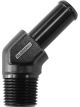 Aeroflow Male NPT to 45 Degree AN Hose Barb 3/8