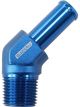 Aeroflow Male NPT to 45 Degree AN Hose Barb 1/2