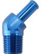 Aeroflow Male NPT to 45 Degree AN Hose Barb 3/8