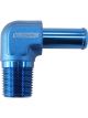 Aeroflow Male NPT to 90 Degree AN Hose Barb 1/2