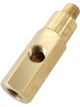 Aeroflow Oil Pressure Gauge Adapter M10 x 1.0 Male/Female 1/8