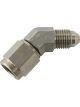 Aeroflow 45 Degree -4AN Female - Male Stainless Steel